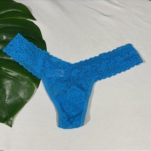 NEW Hanky Panky Lace Low rise Thongs in Blue [SZ OS] #5254‎